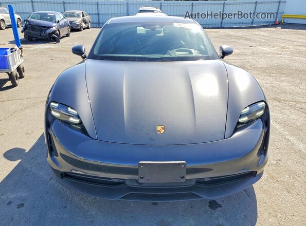 WP0AB2Y15MSA45181 2021 PORSCHE TAYCAN Gray Front view