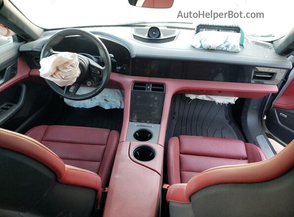 WP0AB2Y19MSA42672 2021 PORSCHE TAYCAN White Dashboard view