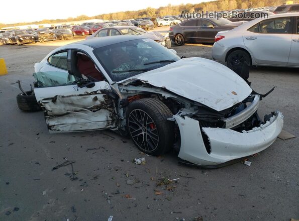 WP0AB2Y19MSA42672 2021 PORSCHE TAYCAN White Front right
