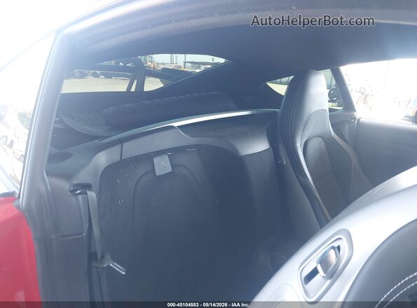 WP0AC2A80MK289323 2021 PORSCHE CAYMAN Red Вид наклейки з VIN-кодом