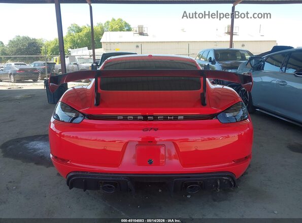 WP0AC2A80MK289323 2021 PORSCHE CAYMAN Red 