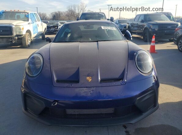 WP0AC2A96SS274217 2025 PORSCHE 911 Синий Вид спереди