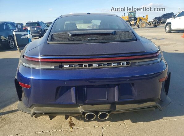 WP0AC2A96SS274217 2025 PORSCHE 911 Синий Вид сзади