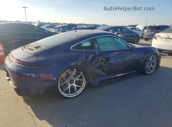 WP0AC2A96SS274217 2025 PORSCHE 911 Синий Задняя правая четверть
