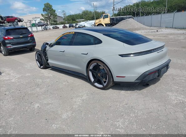WP0AC2Y14NSA54727 2022 PORSCHE TAYCAN Gray უკანა მარცხენა