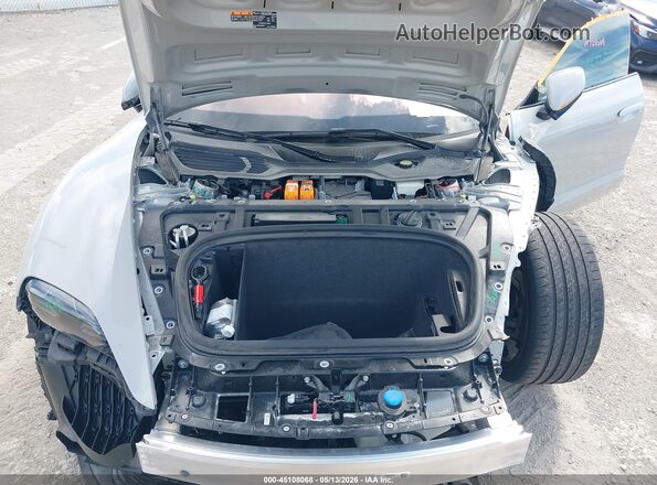 WP0AC2Y14NSA54727 2022 PORSCHE TAYCAN Gray უკანა ხედი