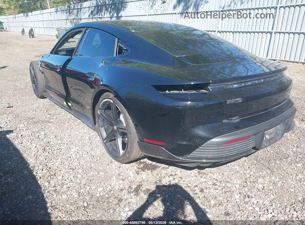 WP0AD2Y12NSA59650 2022 PORSCHE TAYCAN Black Հետևի ձախ