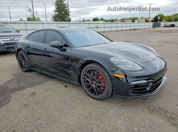WP0AF2A71JL141766 2018 PORSCHE PANAMERA Black Передня права чверть