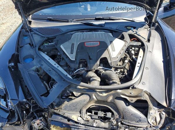 WP0AF2A73HL152875 2017 PORSCHE PANAMERA Blue Вид задньої частини салону