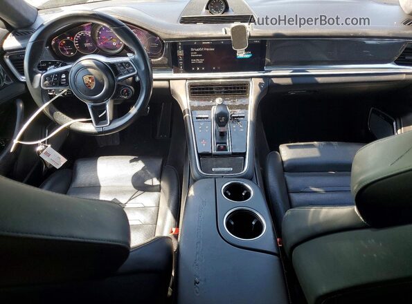 WP0AF2A73HL152875 2017 PORSCHE PANAMERA Blue Вид панелі приладів