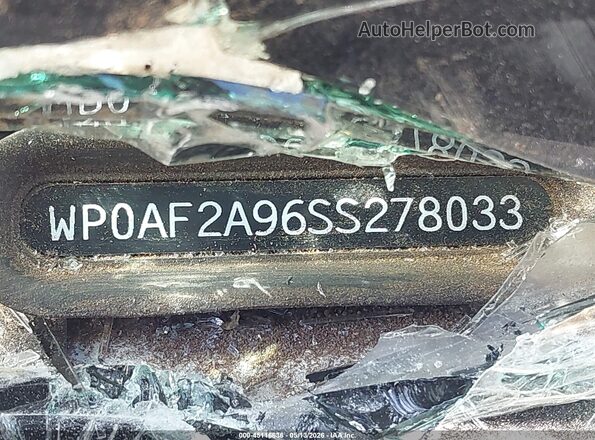 WP0AF2A96SS278033 2025 PORSCHE 911 Белый Вид подкапотного пространства
