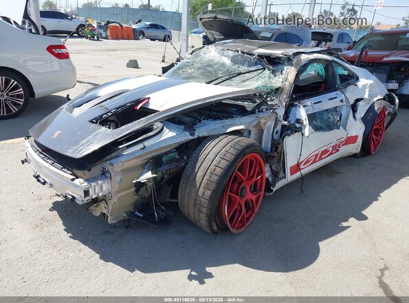 WP0AF2A96SS278033 2025 PORSCHE 911 Белый Передняя левая четверть