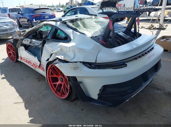 WP0AF2A96SS278033 2025 PORSCHE 911 Белый Задняя левая четверть