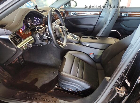 WP0AJ2A71PL103431 2023 PORSCHE PANAMERA Black Vista interior delantera