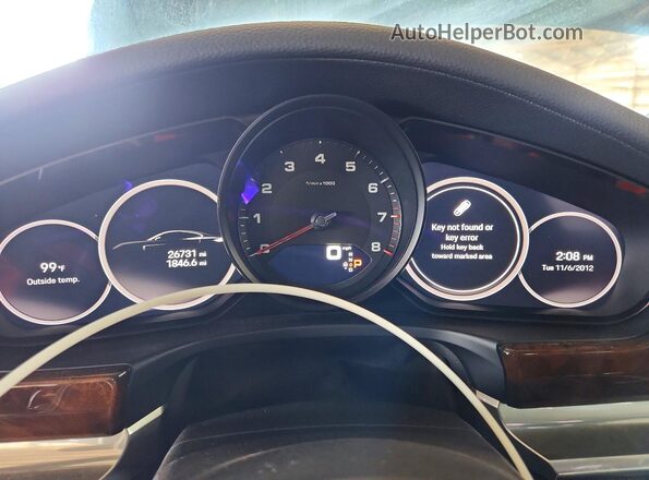 WP0AJ2A71PL103431 2023 PORSCHE PANAMERA Black Vista del cuadro de instrumentos