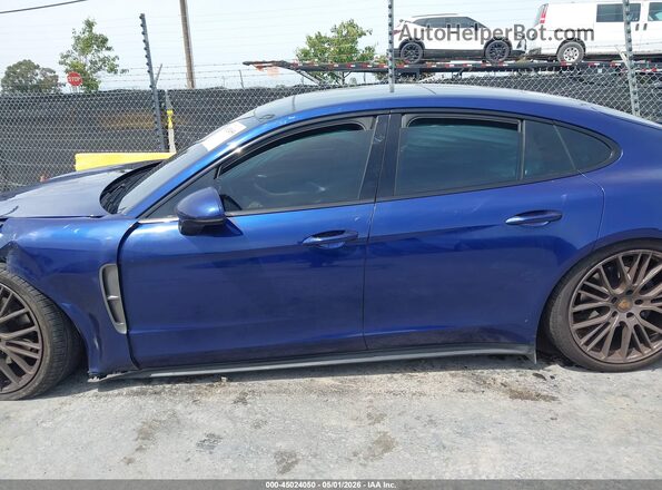 WP0AJ2A75PL103044 2023 PORSCHE PANAMERA Blue უკანა სალონის ხედი