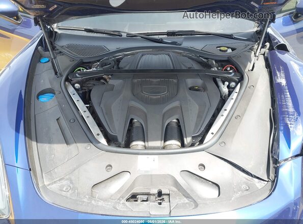 WP0AJ2A75PL103044 2023 PORSCHE PANAMERA Blue უკანა ხედი