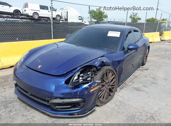 WP0AJ2A75PL103044 2023 PORSCHE PANAMERA Blue წინა ხედი