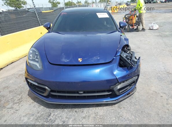 WP0AJ2A75PL103044 2023 PORSCHE PANAMERA Blue წინა პანელის ხედი