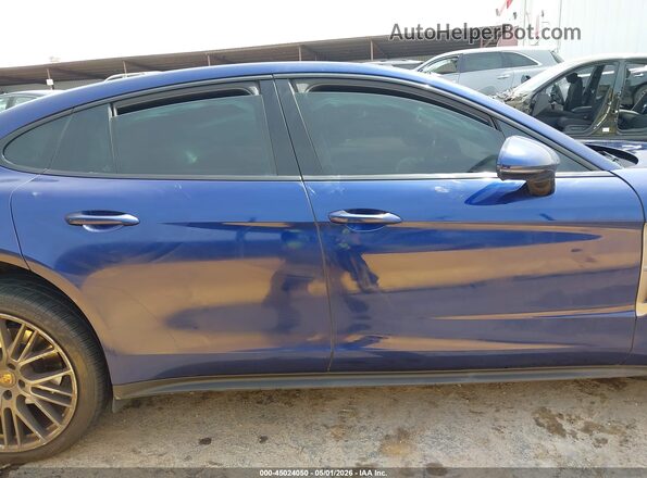 WP0AJ2A75PL103044 2023 PORSCHE PANAMERA Blue ხელსაწყოთა პანელის ხედი