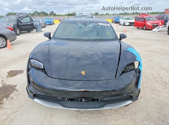WP0BA2Y14PSA60167 2023 PORSCHE TAYCAN Black Front view