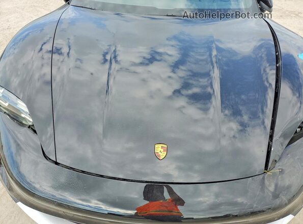 WP0BA2Y14PSA60167 2023 PORSCHE TAYCAN Black Rear interior view