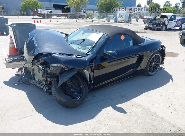 WP0CA2A80GS120308 2016 PORSCHE BOXSTER Black Vista tres cuartos delantera izquierda