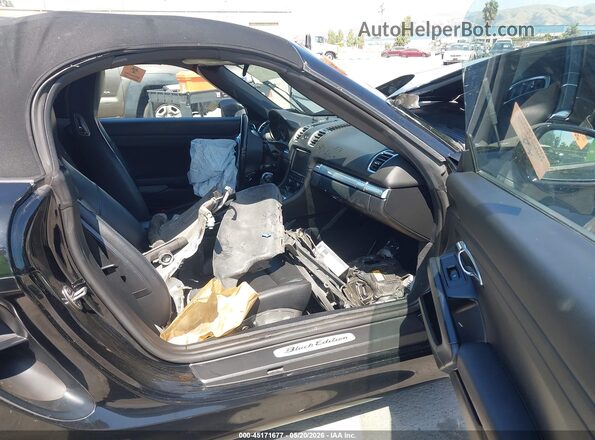 WP0CA2A80GS120308 2016 PORSCHE BOXSTER Black Vista interior delantera