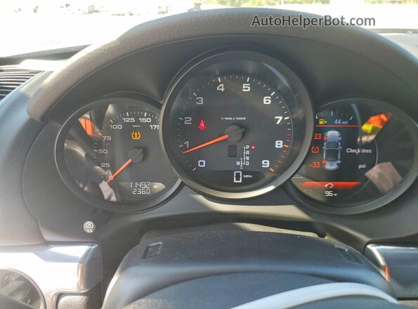 WP0CA2A81GS120771 2016 PORSCHE BOXSTER Black Սարքավորումների վահանակի տեսք