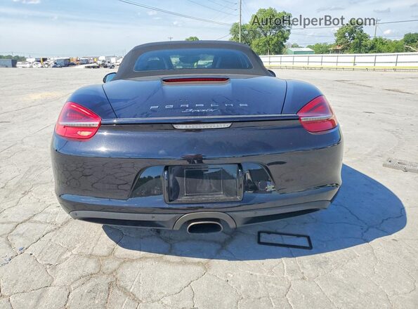 WP0CA2A81GS120771 2016 PORSCHE BOXSTER Black Հետևի տեսք