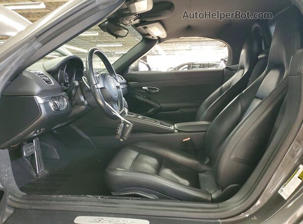 WP0CA2A85GS120515 2016 PORSCHE BOXSTER Gray 