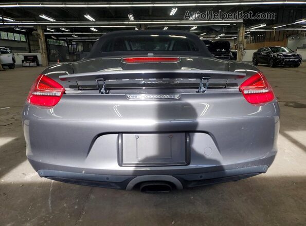 WP0CA2A85GS120515 2016 PORSCHE BOXSTER Gray 