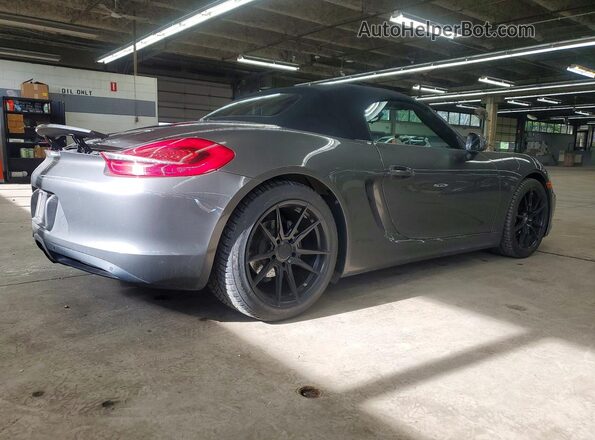 WP0CA2A85GS120515 2016 PORSCHE BOXSTER Gray 