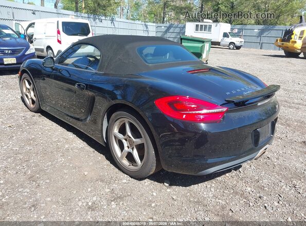 WP0CA2A85GS120689 2016 PORSCHE BOXSTER Black Հետևի ձախ