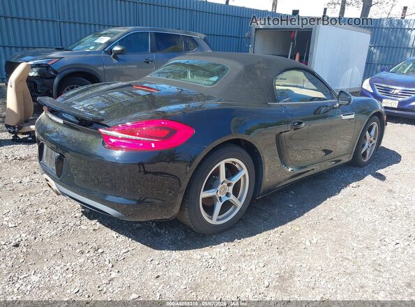 WP0CA2A85GS120689 2016 PORSCHE BOXSTER Black Հետևի աջ
