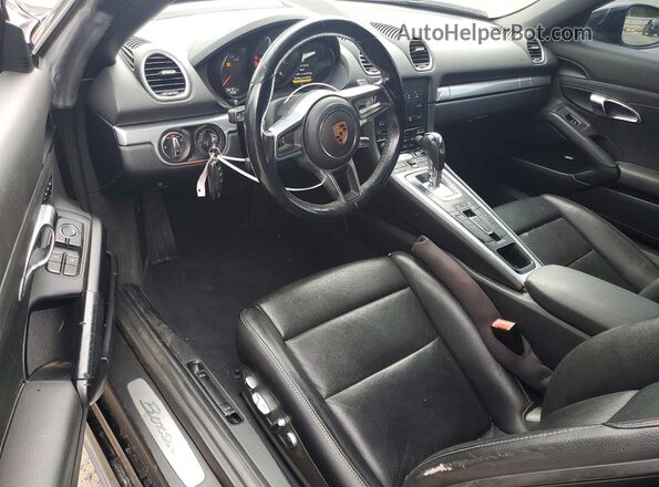 WP0CA2A85HS220583 2017 PORSCHE BOXSTER Black 