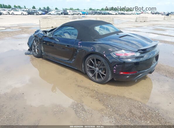 WP0CA2A8XMS210318 2021 PORSCHE 718 BOXSTER Black Հետևի ձախ