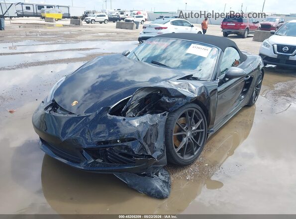 WP0CA2A8XMS210318 2021 PORSCHE 718 BOXSTER Black Դիմացի տեսք