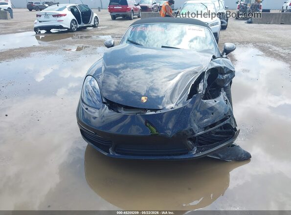 WP0CA2A8XMS210318 2021 PORSCHE 718 BOXSTER Black Սալոնի հետևի տեսք