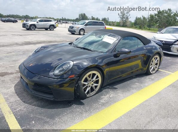 WP0CA2A97SS236199 2025 PORSCHE 911 Черный Передняя левая четверть