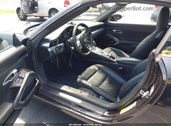 WP0CA2A9XJS138122 2018 PORSCHE 911 Black Սալոնի դիմացի տեսք