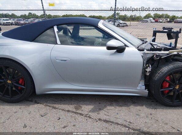 WP0CB2A92LS263891 2020 PORSCHE 911 Silver უკანა სალონის ხედი