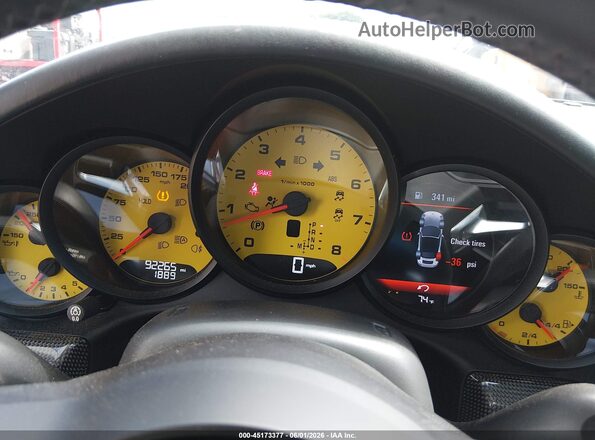 WP0CB2A99HS155193 2017 PORSCHE 911 Black Widok tylnych siedzeń