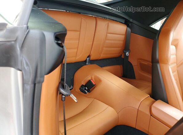 WP0CB2A99SS247332 2025 PORSCHE 911 Silver უკანა სავარძლების ხედი