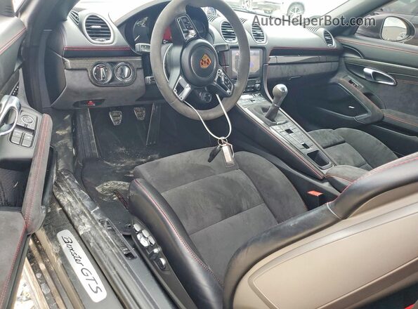WP0CD2A88MS232132 2021 PORSCHE BOXSTER Gray წინა პანელის ხედი