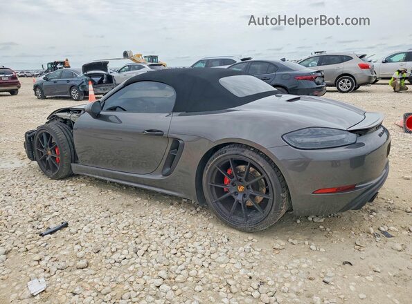 WP0CD2A88MS232132 2021 PORSCHE BOXSTER Gray უკანა მარცხენა