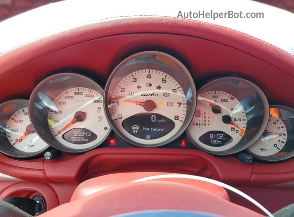 WP0CD2A92CS773507 2012 PORSCHE 911 Белый Вид щитка приборов