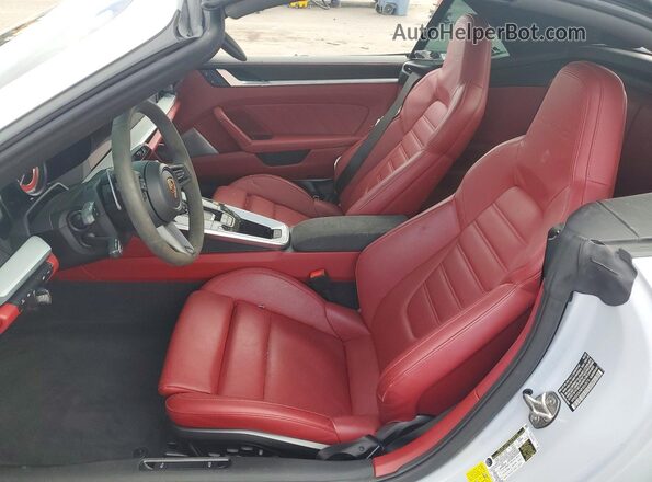 WP0CD2A98PS263572 2023 PORSCHE 911 White წინა სალონის ხედი