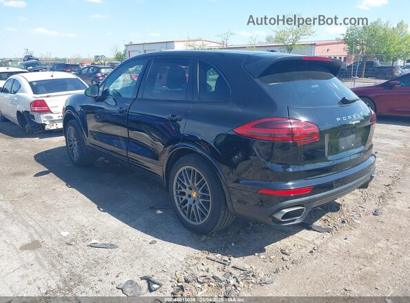 WP1AA2A20HKA81576 2017 PORSCHE CAYENNE Black Задня ліва чверть