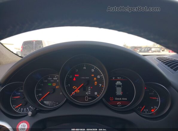 WP1AA2A20HKA81576 2017 PORSCHE CAYENNE Black Вид задніх сидінь
